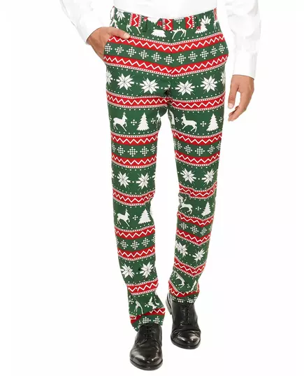 Mr. Festive green costume for men Opposuits, Size: Medium (EU 48-50), image 2