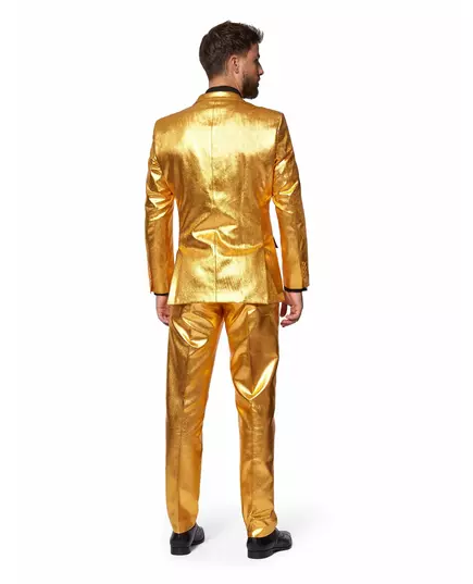 Mr. Groovy Gold costume for men Opposuits, Size: Small (EU 44-46), image 2