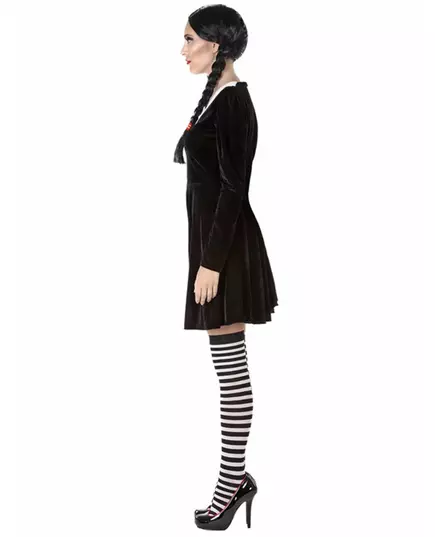 Women's macabre schoolgirl costume, Size: X-Small/Small, image 2