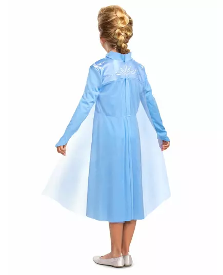 Basic Elsa Frozen 2 costume for girls, Size: 7-8 years (124 - 136 cm), image 2