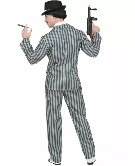 New York gangster costume for men, Size: Small, image 2