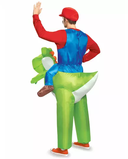 Nintendo® oppblåsbart Mario on Yoshi-kostyme for voksne, bilde 2