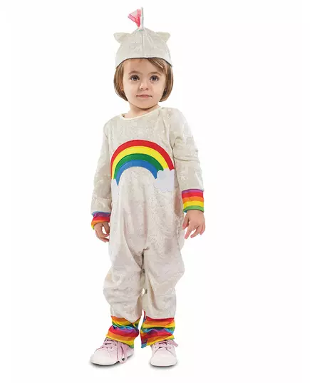 Baby unicorn jumpsuit costume, image 2