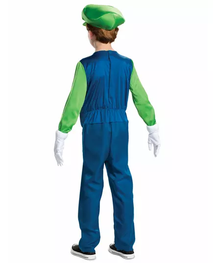 Luigi Deluxe barnekostyme, Størrelse: 5–6 år (109–126 cm), bilde 2