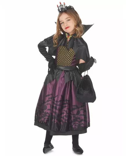 Girls' bat dress costume, Size: 10-12 years(130-140 cm), image 2
