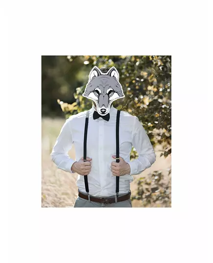 Wolf paper mask 28 x 32 cm, image 2
