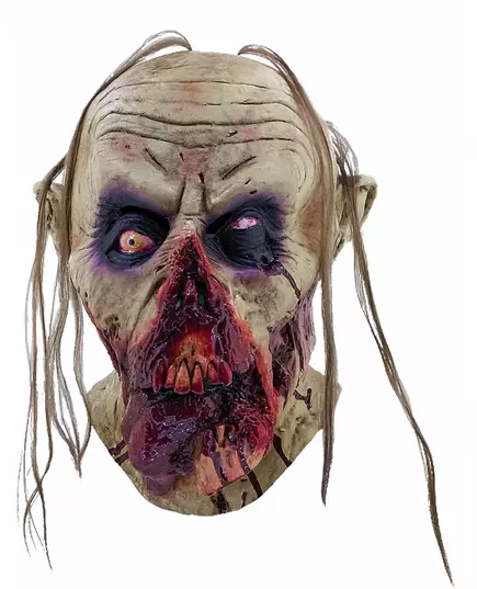 Blodig zombiemaske til voksne, Halloween, bilde 2