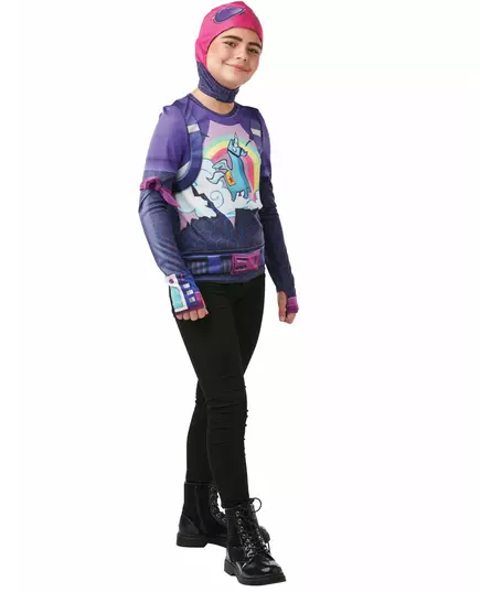 Fortnite Teen Brite Bomber T-skjorte og Balaklava, bilde 2