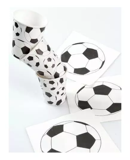 10 200 ml football paper cups, image 2