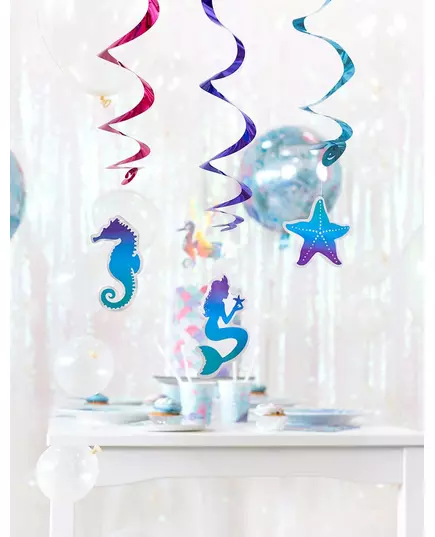 12 lilla havfruespiraloppheng 43–76 cm, bilde 2
