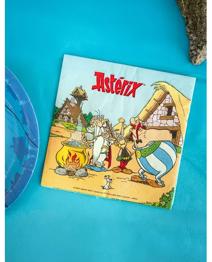 20 Asterix-papirservietter 33 x 33 cm, bilde 2