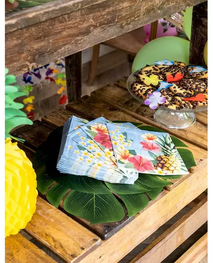 20 Hawaii party napkins 33 x 33 cm, image 2