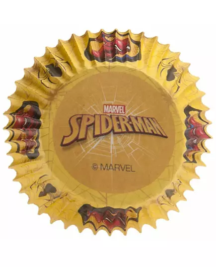 25 Spiderman-papir-cupcakeformer 5 x 3 cm, bilde 2