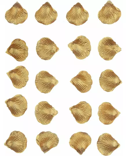 50 Gold Metallic Petals, image 2