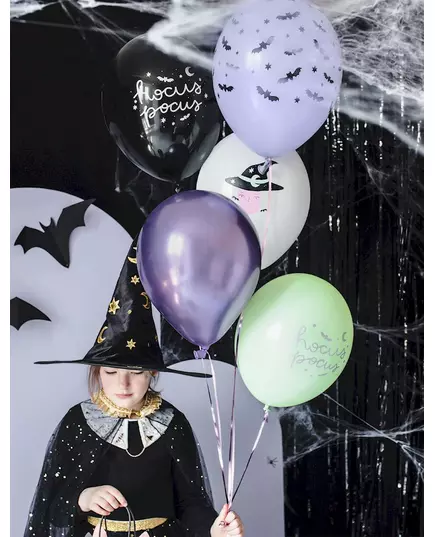 6 Halloween-hekse lateksballonger 30 cm, bilde 2