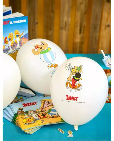 6 Asterix lateksballonger 27 cm, bilde 2
