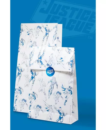 6 Justice League Gift Bags, image 2