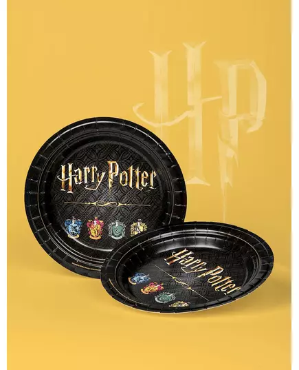 8 Harry Potter papirtallerkener 23 cm, bilde 2
