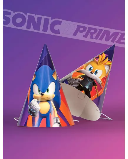 8 Sonic Prime-festhatter 18 cm, bilde 2