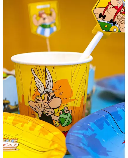 8 Asterix 250 ml pappkopper, bilde 2