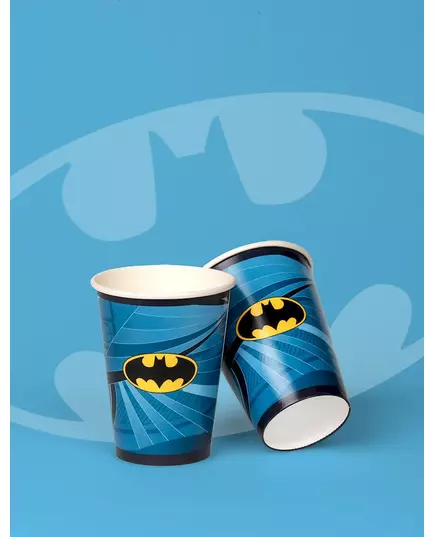 8 Batman 210 ml cardboard cups, image 2