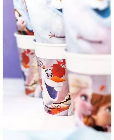 8 frosne pappkopper à 200 ml, bilde 2