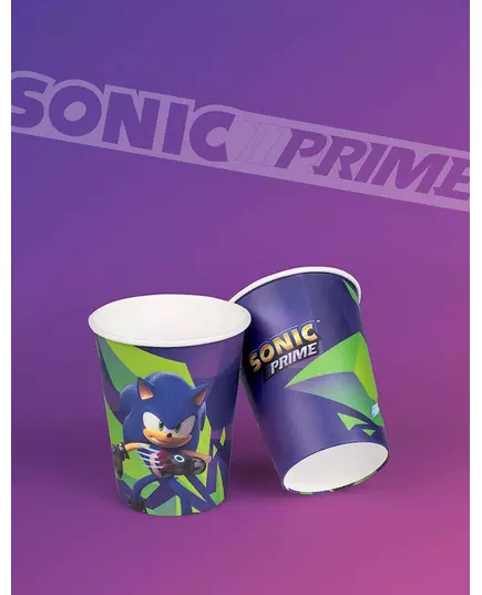 8 Sonic Prime 250 ml Cups, image 2