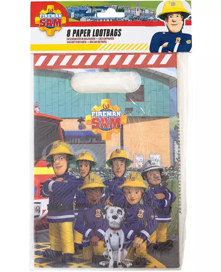 8 Brannmann Sam plastposer 16 x 23 cm, bilde 2