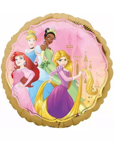 Double-sided foil balloon Disney Princesses 43 cm, image 2