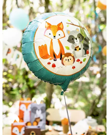 Folieballong med skogsdyr, 45 cm, bilde 2