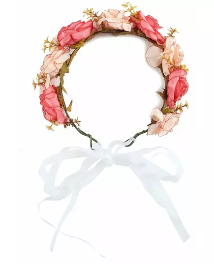 Adult crown of roses and white flowers, image 2