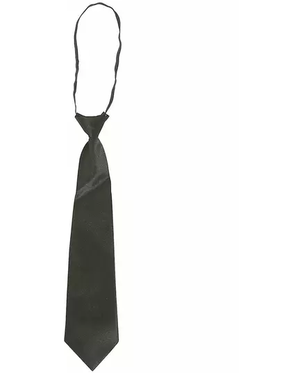 Children's black tie 30 cm, image 2