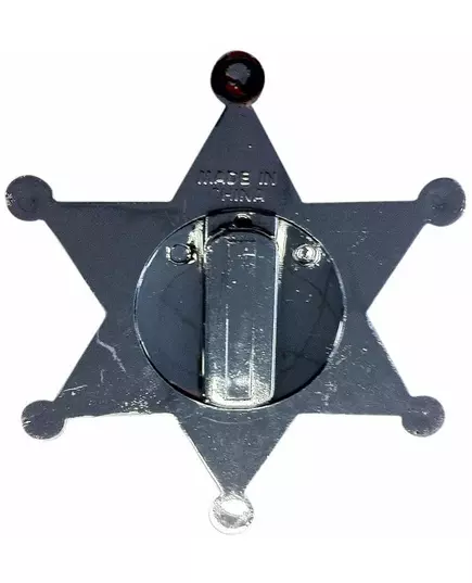 Sølv Sheriffstjerne 7,5 cm, bilde 2