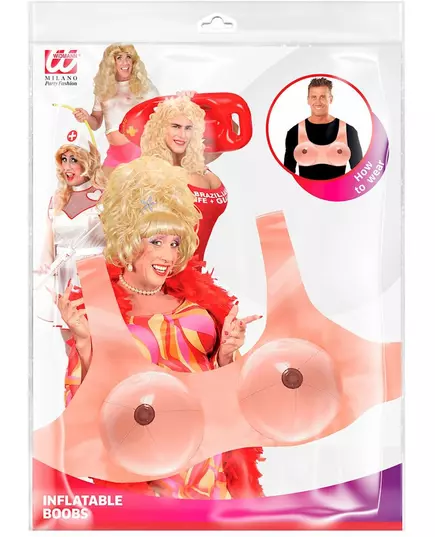 Inflatable fake breasts for adults, image 2