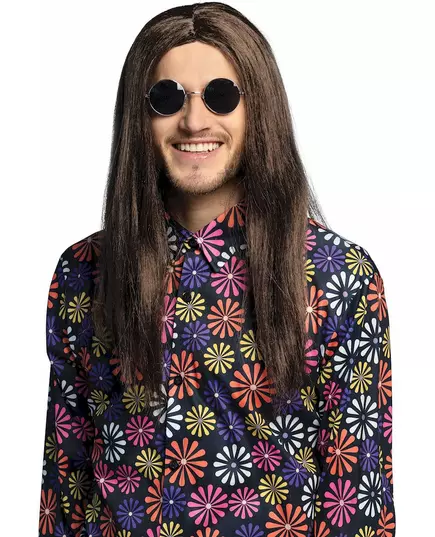 Sett med 3 runde hippiebriller for voksne, bilde 2