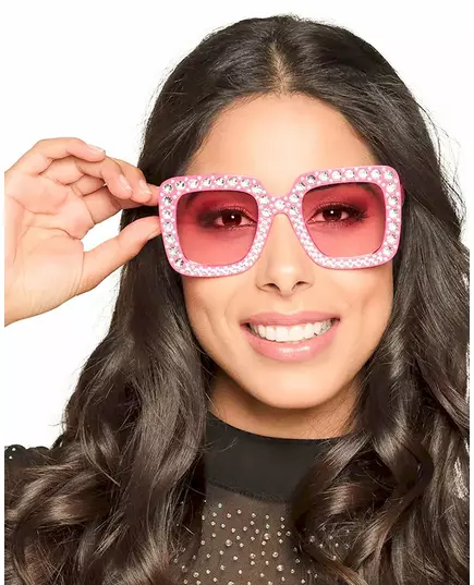 Pink bling bling glasses, image 2
