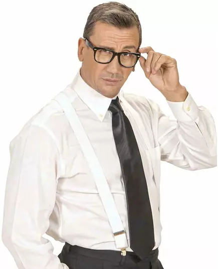 Adult black glasses, image 2