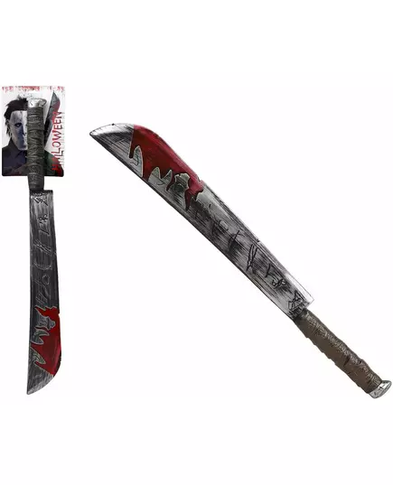 Plast Halloween blodig machete, bilde 2