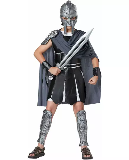 Gladiatormaske og sverd i plast til voksne, bilde 2