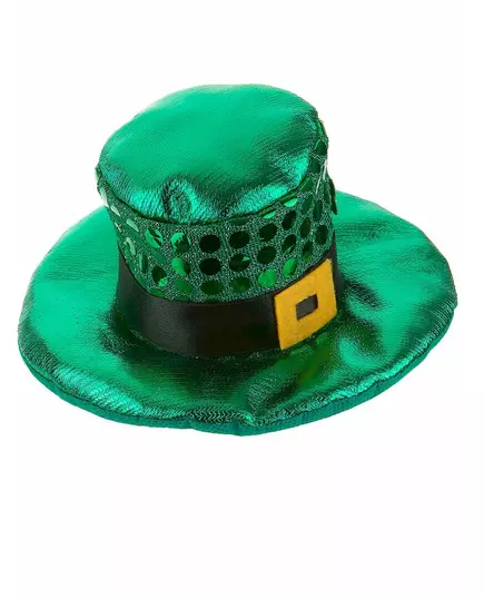Minihatt med paljetter og spenne til voksne, St. Patricks dag, bilde 2