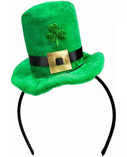 Mini flosshatt til St. Patricks dag for voksne med gullspenne, bilde 2