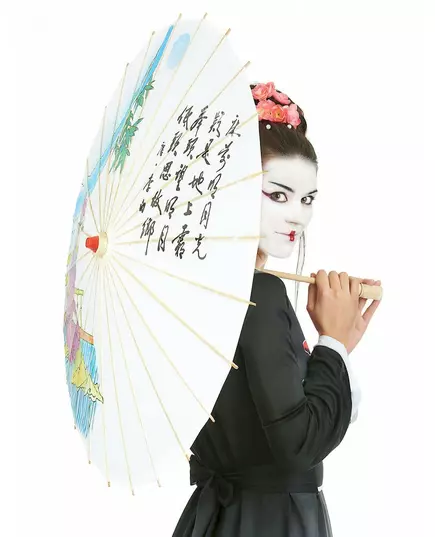 Chinese umbrella 85 cm, image 2