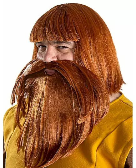 Halvar Vic, vikingmannen, parykk og skjegg, bilde 2