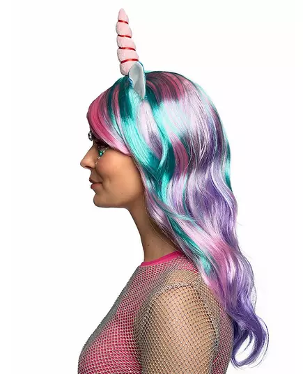 Long unicorn wig of dreams for women, image 2