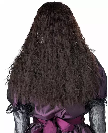 Long wavy brown child's wig, image 2