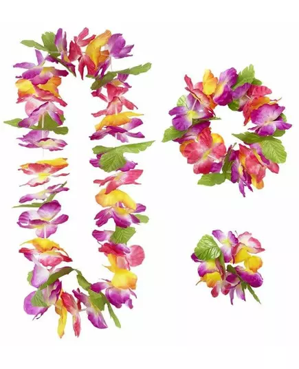 Sett med hawaiiske blomster for voksne, bilde 2