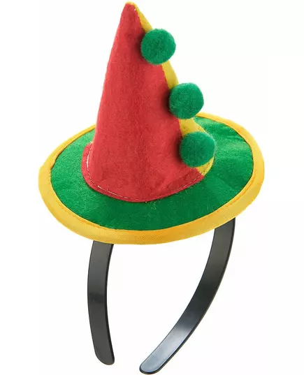 Spiss mini-klovnehattpannebånd til voksen, bilde 2