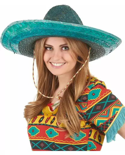 Voksen grønn meksikansk sombrero, bilde 2