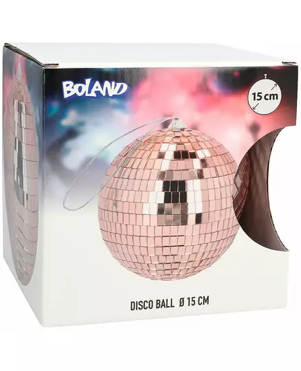 Rose gold disco ball 15 cm, image 2