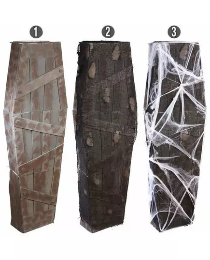 Kiste med spindelvev 160 cm Halloween, bilde 2